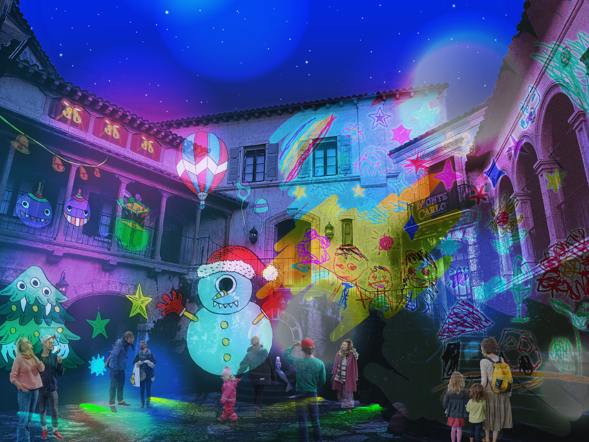 プロジェクションマッピング