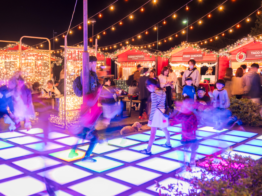 光のタップダンス